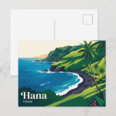 Hana USA Postkarte (Vorne/Hinten)