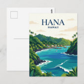 Hana USA Postkarte (Vorne/Hinten)