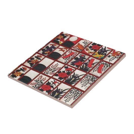 Hanafuda Liebe Fliese (Seite)