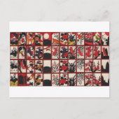 Hanafuda-Liebe Postkarte (Vorderseite)