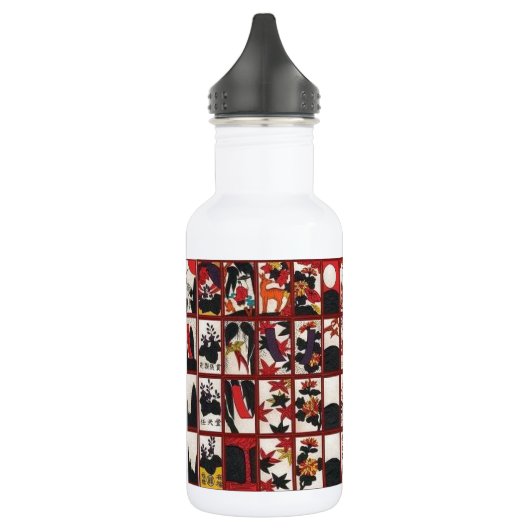 Hanafuda Liebe Trinkflasche (Links)