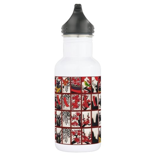 Hanafuda Liebe Trinkflasche (Rechts)