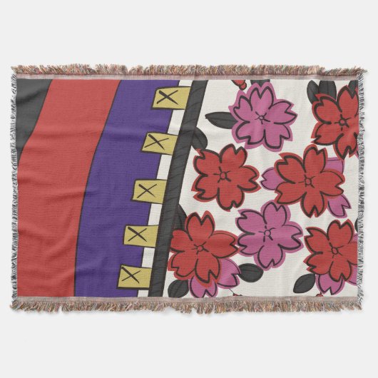 Hanafuda "Sakura-ni-maku" Decke (Vorderseite)