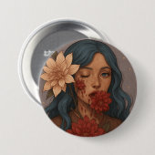 Hanahaki Button Button (Vorne & Hinten)