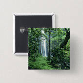 Hanakapiai Falls entlang der Na Pali Küste, Kauai, Button (Vorne & Hinten)