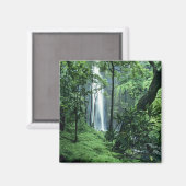 Hanakapiai fällt entlang der Na Pali Küste, Kauai, Magnet (Vorderseite/Rückseite)