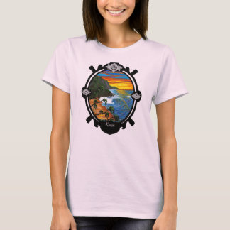 "Hanakapiai" - Sonnenuntergang Na Pali T-Shirt