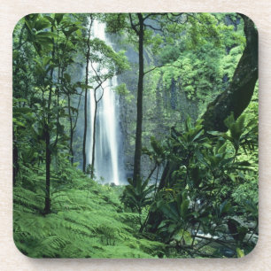Hanakapiai-Wasserfall entlang der Na Pali Küste, K Getränkeuntersetzer