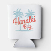 Hanalei Bay Island Kauai, Hawaii Souvenir Dosenkühler (Rückseite)
