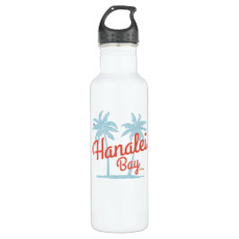 Hanalei Bay Island Kauai, Hawaii Souvenir Edelstahlflasche