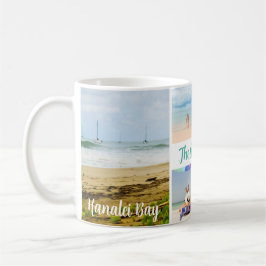 Hanalei Bay Kauai Beach & Boote 4 Foto Reisen Kaffeetasse