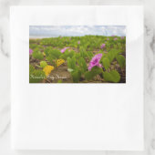 Hanalei Bay, Kauai-Blume | Aufkleber für benutzerd (Tasche)