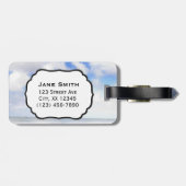 Hanalei Bay, Kauai Hawaii Beach Blume Gepäckanhänger (Rückseite horizontal)