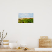 Hanalei Bay Kauai Hawaii ・ Beach & Boats Scene Poster (Küche)