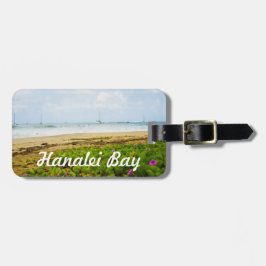 Hanalei Bay Kauai Hawaii Beach & Boote Gepäckanhänger