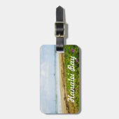 Hanalei Bay Kauai Hawaii Beach & Boote Gepäckanhänger (Vorderseite vertikal)