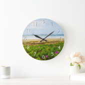 Hanalei Bay Kauai Hawaii Beach & Boote Große Wanduhr (Zuhause)