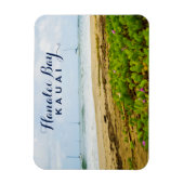 Hanalei Bay Kauai Hawaii Beach & Boote Magnet (Vertikal)