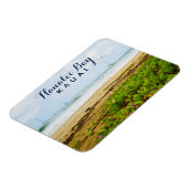 Hanalei Bay Kauai Hawaii Beach & Boote Magnet (Linke Seite)