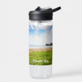 Hanalei Bay, Kauai Hawaii Morning Glory Blume Trinkflasche (Links)