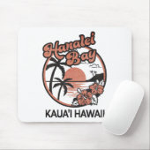 Hanalei Bay Kauai Hawaii Mousepad (Mit Mouse)