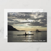 Hanalei Bay, Kauai Postkarte (Vorne/Hinten)