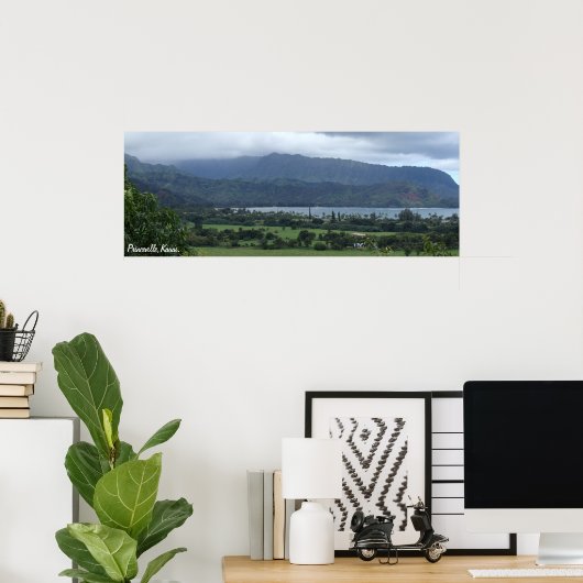 Hanalei Bay Poster (Heimbüro)