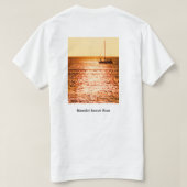 Hanalei Bay Sunset T-Shirt (Design Rückseite)