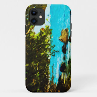 Hanalei Bucht Kauai Hawaii abstrakt Case-Mate iPhone Hülle