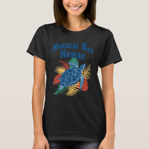 Hanalei-Bucht Kauai Hawaii Hawaiianische Strände R T-Shirt