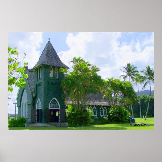 Hanalei Church Poster (Vorne)