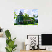 Hanalei Church Poster (Heimbüro)