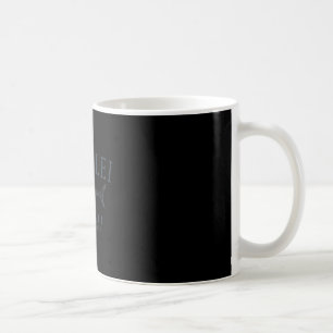 Hanalei Hawaii Hai retro Schiefer Kunst Angeln Kaffeetasse