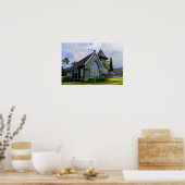 Hanalei, Hawaii, Kirche Poster (Küche)