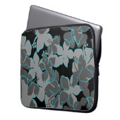 Hanalei Hawaiian Floral Neoprene Wetsuit Laptopschutzhülle (Vorderseite Links)