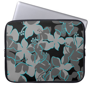 Hanalei Hawaiian Floral Neoprene Wetsuit Laptopschutzhülle