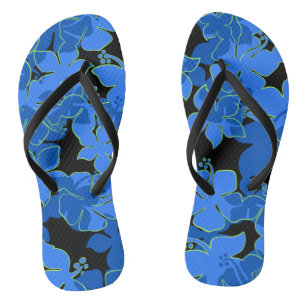 Hanalei Hawaiian Hibiskus Camouflage Floral Badesandalen