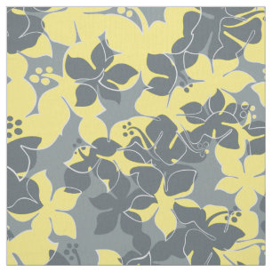 Hanalei Hawaiian Hibiskus Camouflage Floral Stoff
