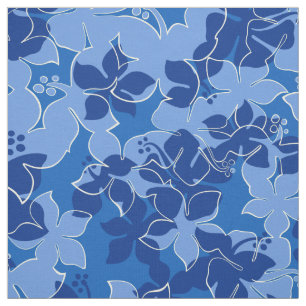 Hanalei Hawaiian Hibiskus Camouflage Floral Stoff