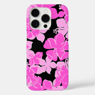 Hanalei Hawaiian Hibiskus Floral Pink iPhone 16 Pro Hülle