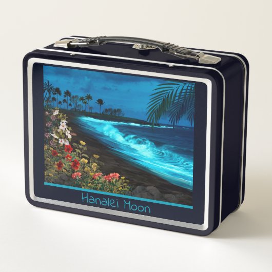 Hanalei Moon Retro Lunch Box (Rückseite)