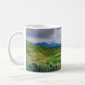 Hanalei Valley Hawaii Ölgemälde Kaffeetasse (Links)
