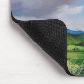 Hanalei Valley Hawaii Ölgemälde Mousepad (Ecke)