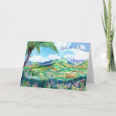 Hanalei Valley Kauai Grußkarte Karte (Vorderseite)