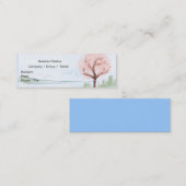 Hanami dünne Visitenkarte (Vorne/Hinten)