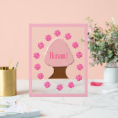 Hanami Japanese Cherry Tree Acrylschild (Hochzeit)