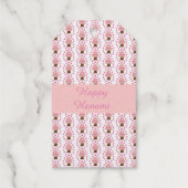 Hanami Japanese Cherry Tree Custom Geschenkanhänger (Rückseite)