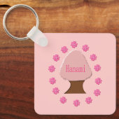Hanami Japanese Cherry Tree Custom Schlüsselanhänger (Vorderseite)