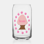 Hanami Japanese Cherry Tree Dosenglas (Rückseite)