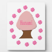 Hanami Japanese Cherry Tree Fotoplatte (Vorderseite)